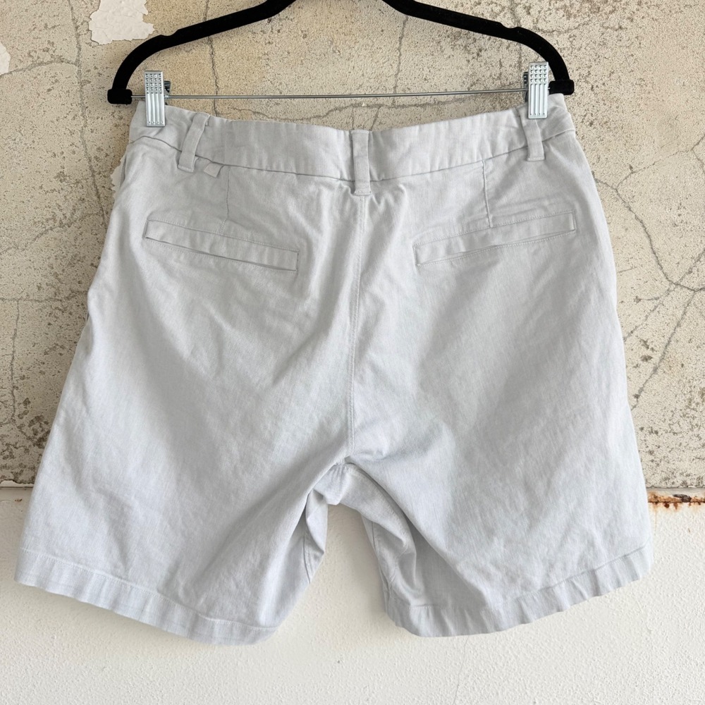 Lululemon Commission Shorts Mens‎ 34 Gray Golf Chino Preppy Athletic Casual - Picture 3 of 8